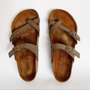 Birkenstock Mayari Birko-flor Mocha Sandal EU 38